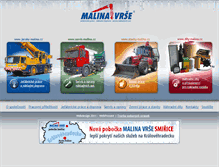 Tablet Screenshot of malina-vrse.info